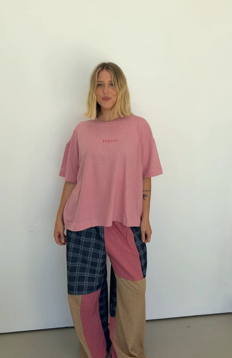 Olive checkerboard pant - Image 4