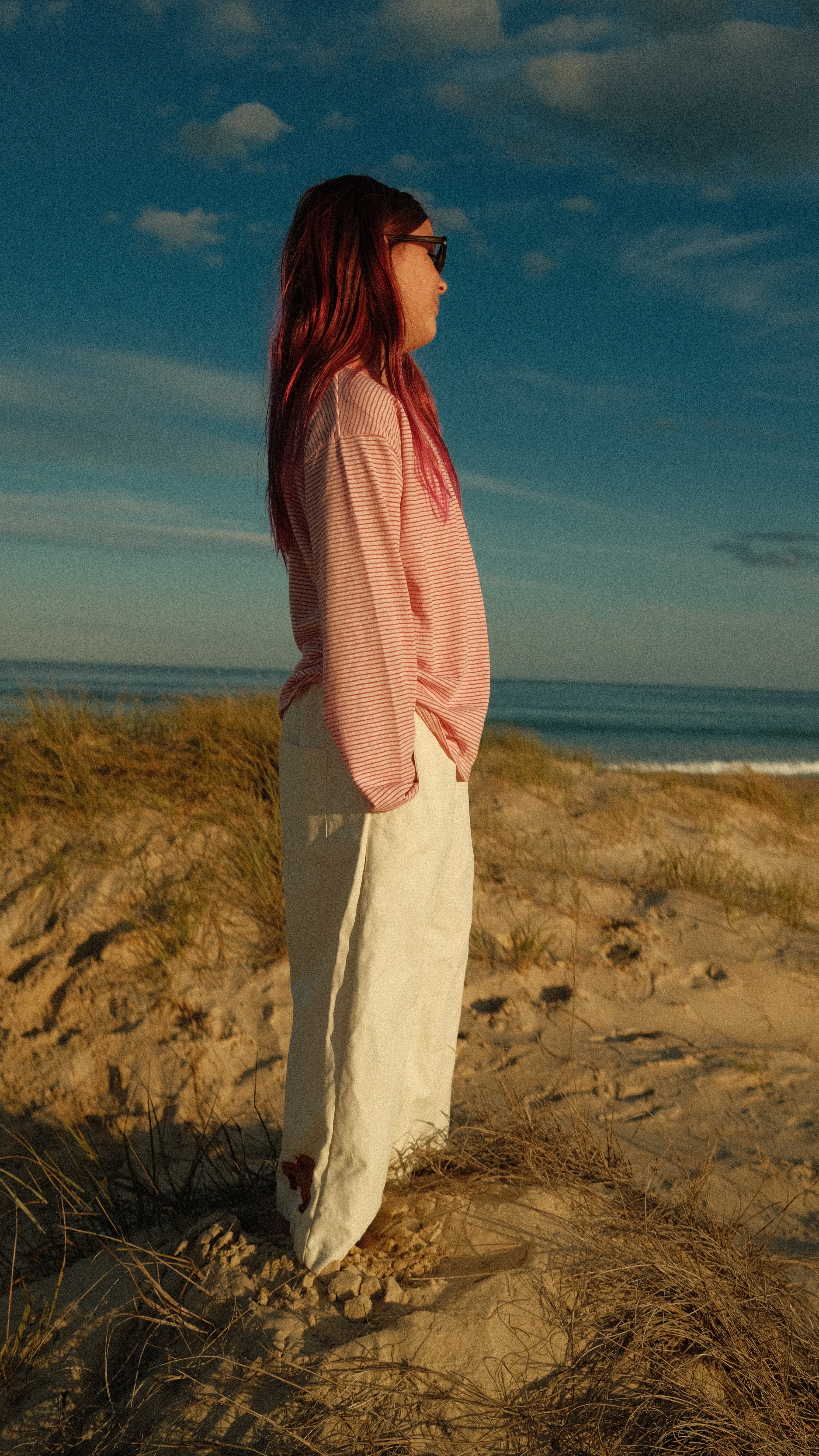 Stripe l/s tee - pink - Image 8